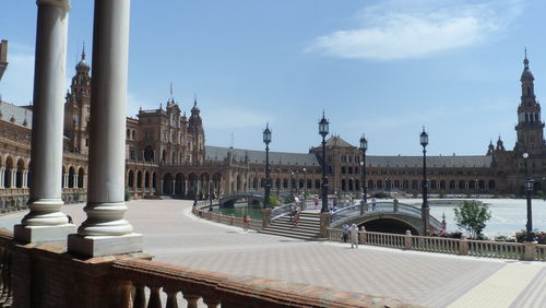 View of historic building against sky