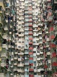 Full frame shot of residential buildings