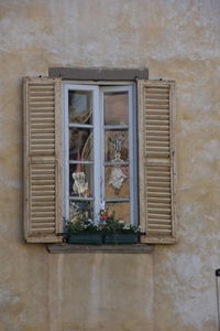 Close-up of window