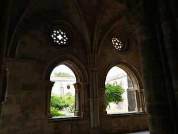 Low angle view of historical building