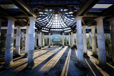 Interior of old ruin