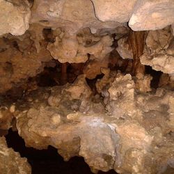 Close-up of rock formation