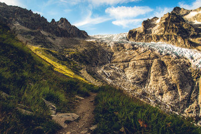 Panoramic view of landscape against sky