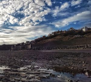 Landscape against sky