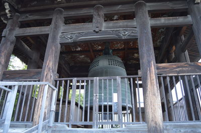 Low angle view of a temple
