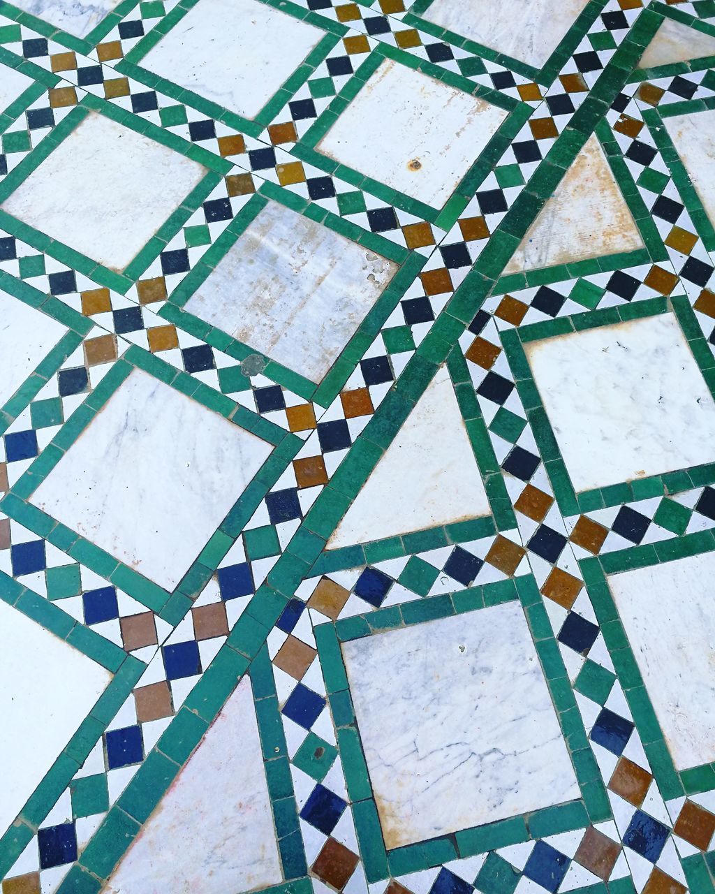 CLOSE-UP OF TILED FLOOR