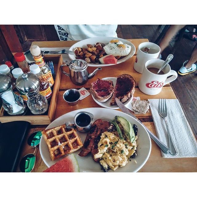 food and drink, food, indoors, freshness, table, plate, still life, ready-to-eat, high angle view, healthy eating, drink, fork, meal, bowl, variation, transfer print, serving size, drinking glass, spoon, refreshment