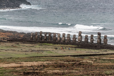 Scenic view of beach