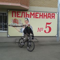 View of woman on road