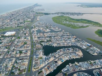 Aerial view of seaside, new jersey