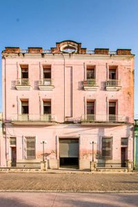 Residential building in camaguey, cuba.