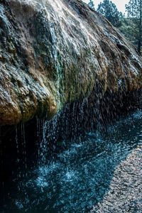 View of waterfall