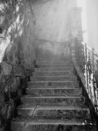 Low angle view of staircase