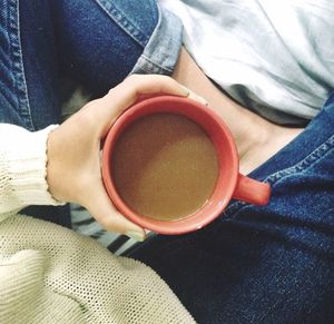 Close-up of coffee cup