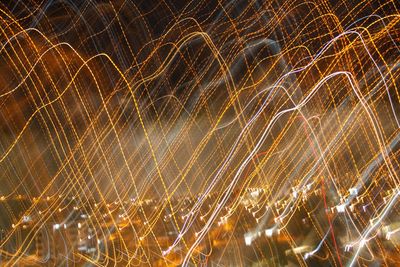 Full frame shot of light trails