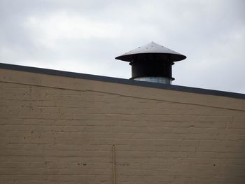 Low angle view of tower against sky