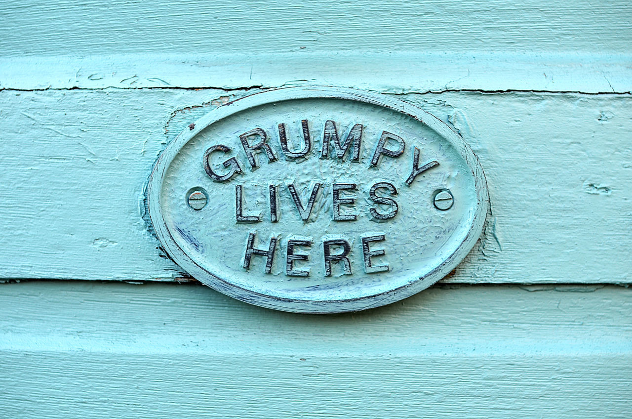 Grumpy lives here