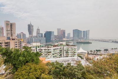 View of cityscape against sky