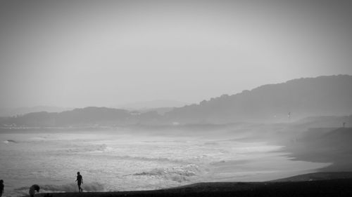 Scenic view of sea