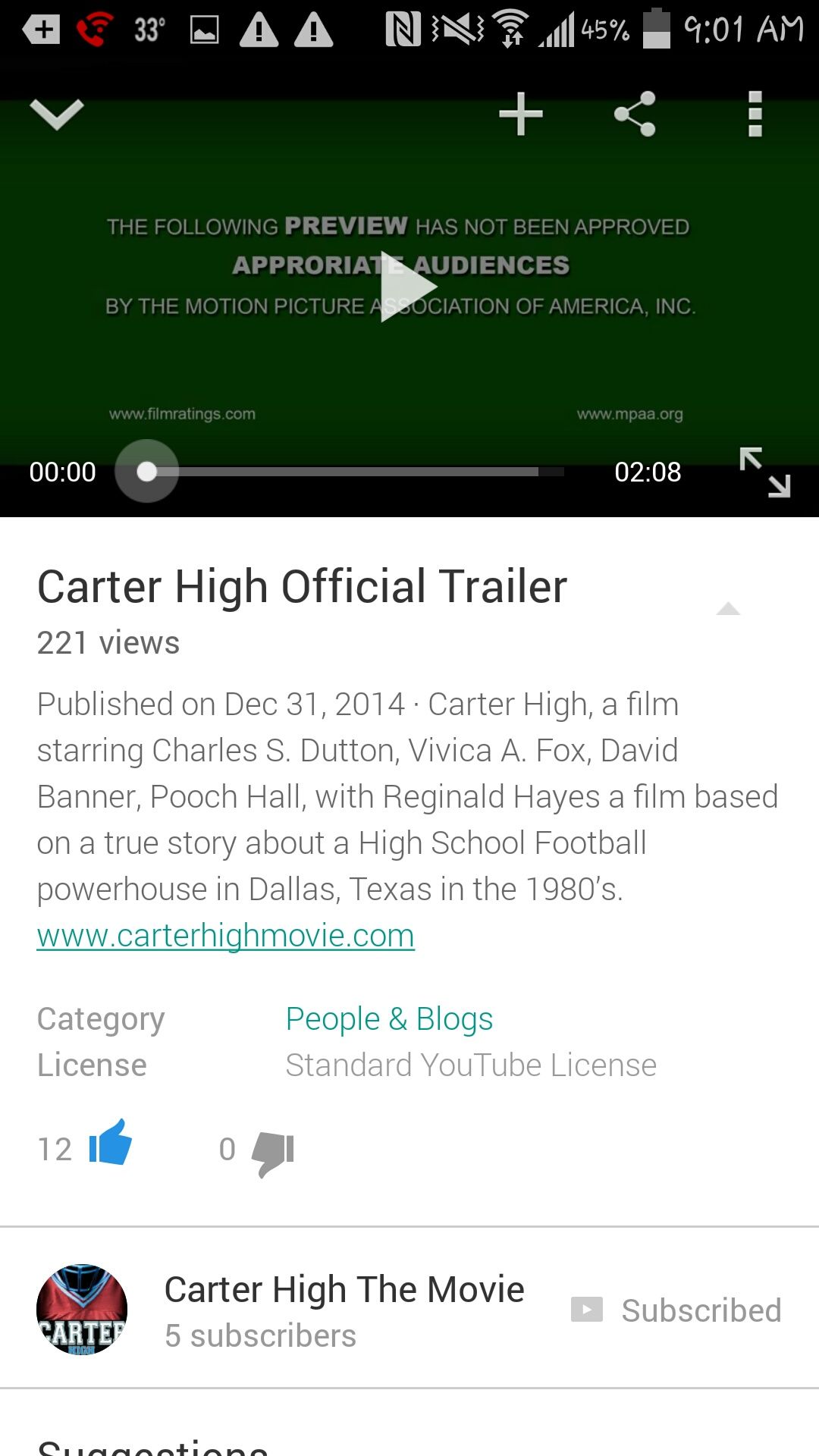 CarterHighMovie