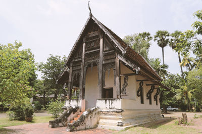 Traditional building against sky