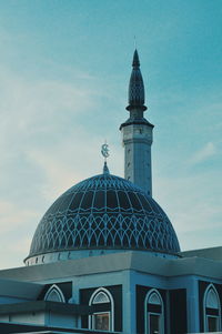 Low angle view of building against sky