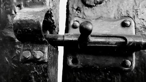 Close-up of rusty metal