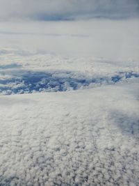 Full frame shot of snow covered landscape