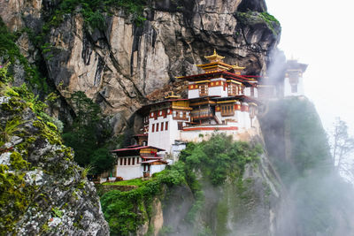 Panoramic view of a temple