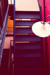 Low angle view of staircase