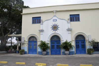 Facade of building