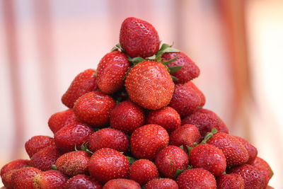 Close-up of strawberries