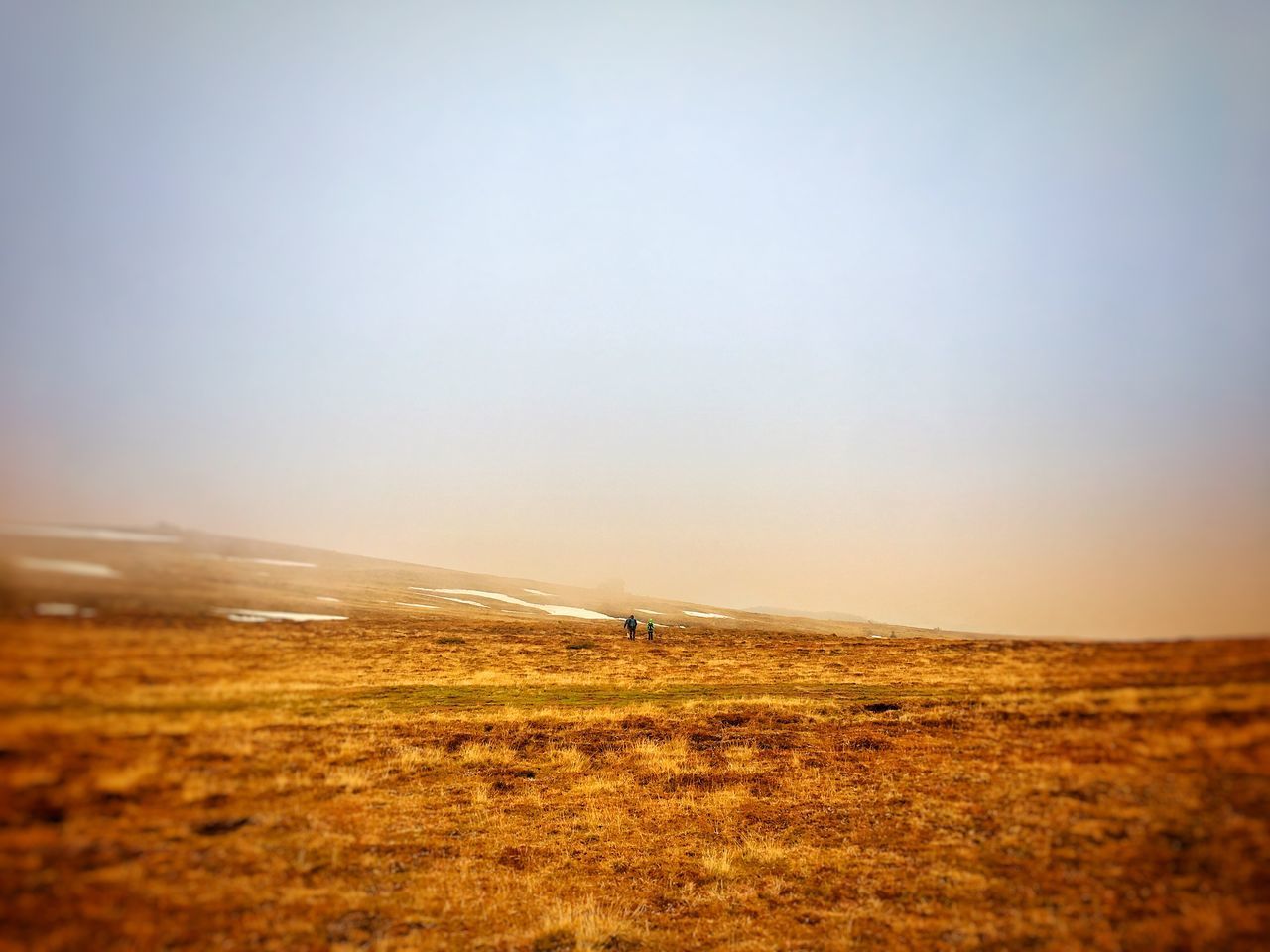 SCENIC VIEW OF LANDSCAPE AGAINST CLEAR SKY