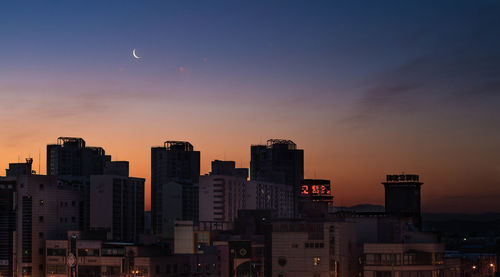 Cityscape at night