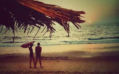 People on beach