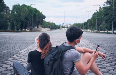 Series photo of young couple spending time together , love and couple relationship concept