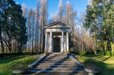 Built structure against blue sky