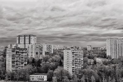 Cityscape against sky
