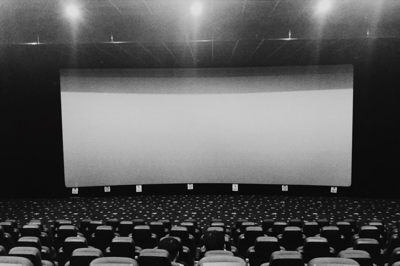 VIEW OF EMPTY CHAIRS IN ROW