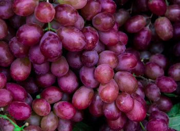 Full frame shot of grapes