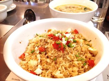 Close-up of food in bowl