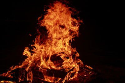 burning