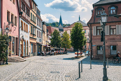 Buildings in city