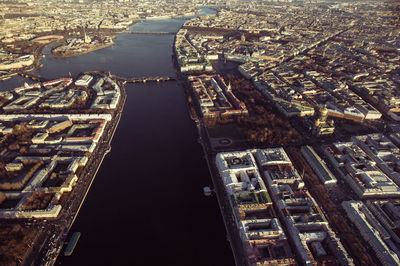 Aerial view of cityscape