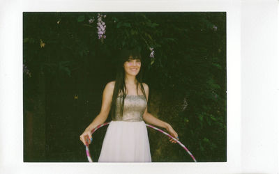 Portrait of young woman