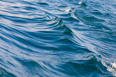 Full frame shot of rippled water