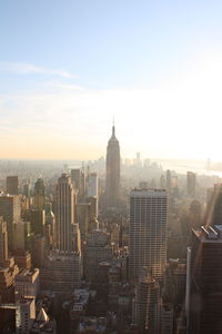 Cityscape against sky