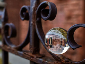 Close-up of rusty metal