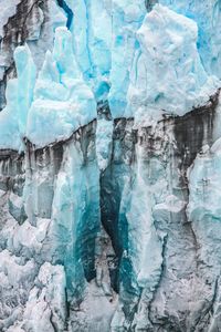 Full frame shot of frozen rock