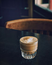 Close-up of coffee on table